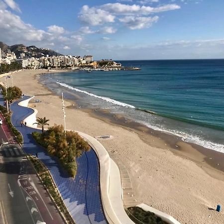 Los Fernandos, 1St Line Beachfront Poniente, 2 Bedroom Apartment Ocean Terrace 貝尼多姆 外观 照片