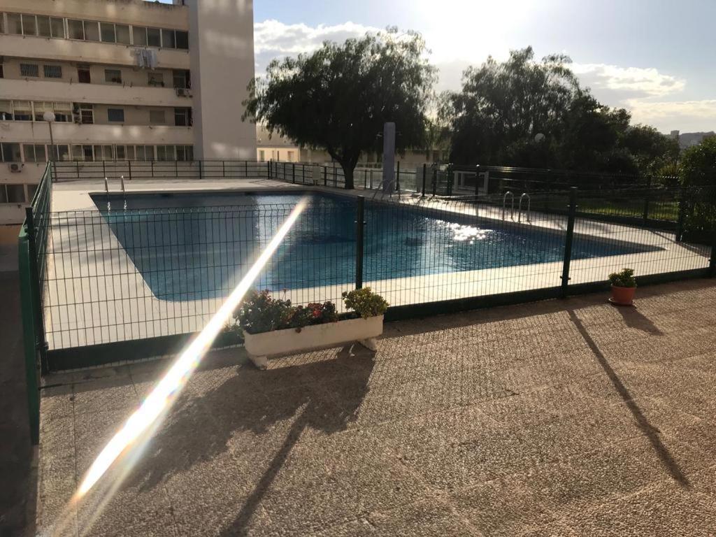 Los Fernandos, 1St Line Beachfront Poniente, 2 Bedroom Apartment Ocean Terrace 貝尼多姆 外观 照片
